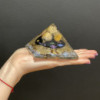 Pyramide d'orgonite - Reiki de minuit - 70 mm