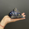 Pyramide d'orgonite - Reiki de minuit - 90 mm