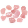 Lot de 18 pierres roulées XL - Quartz rose grade P
