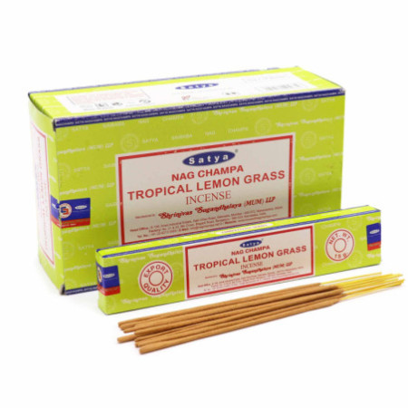 Bâtonnets d'encens Satya 15 g - Citronnelle tropicale
