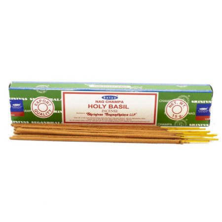 Bâtonnets d'encens Satya 15 g - Basilic sacré