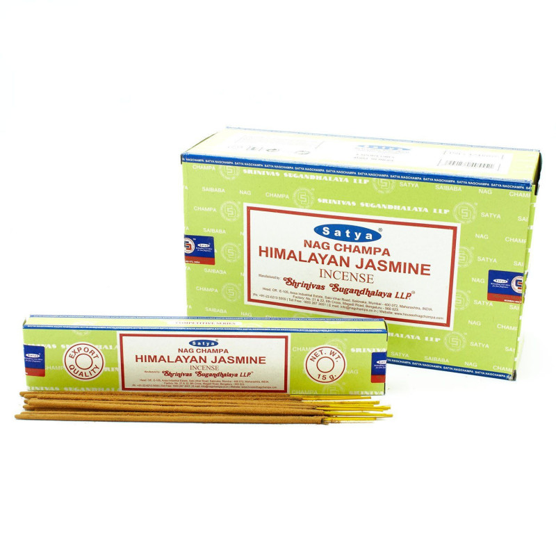 Bâtonnets d'encens Satya 15 g - Jasmin de l'Himalaya