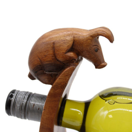 Porte-bouteilles Balance - Cochon