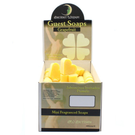 Savons d'invités Heart - Pamplemousse