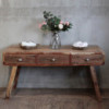 Console - Bois recyclé - 150x50x80cm