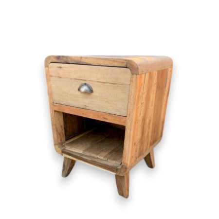 Table de chevet - Tiroir rond un