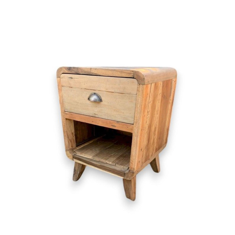 Table de chevet - Tiroir rond un