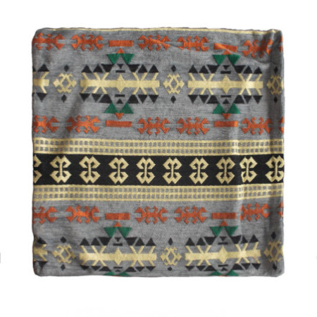 Housse de coussin Kilim - Anthracite