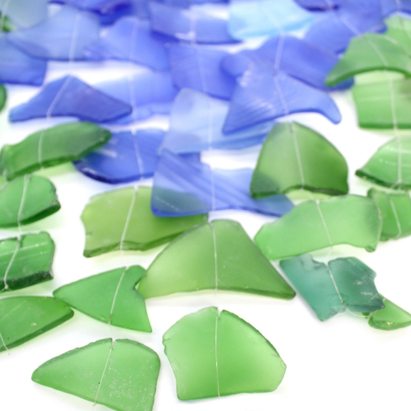 Trois bâtons - Bleu et vert