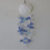 Copis & Glass Drop - Verre bleu et blanc