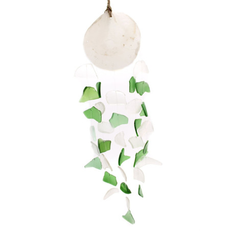 Copis & Glass Drop - Verre vert et blanc