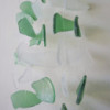 Copis & Glass Drop - Verre vert et blanc