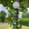 Copis & Glass Drop - Verre vert et blanc