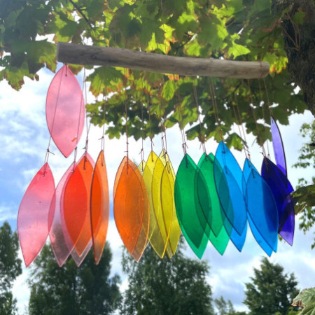 Carillon en verre arc-en-ciel - Assortiment