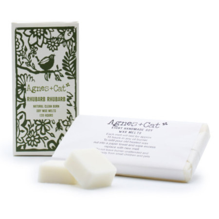 Coffret de 8 fondants de cire - Rhubarbe Rhubarbe