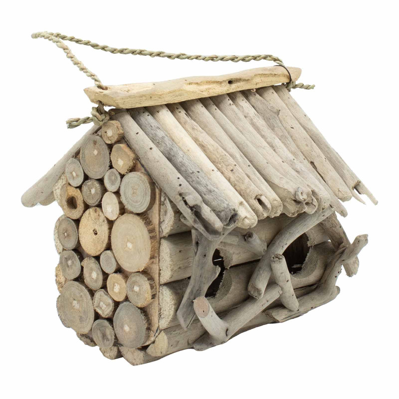 Nichoir en bois flotté - Double