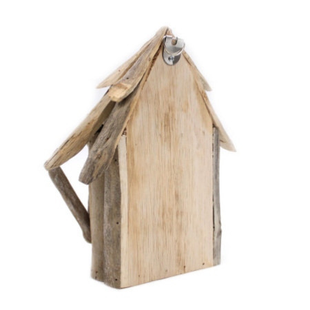 Nichoir en bois flotté - Décoration murale