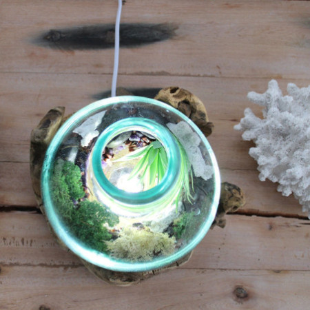 Grand aquarium en verre fondu - 32 cm