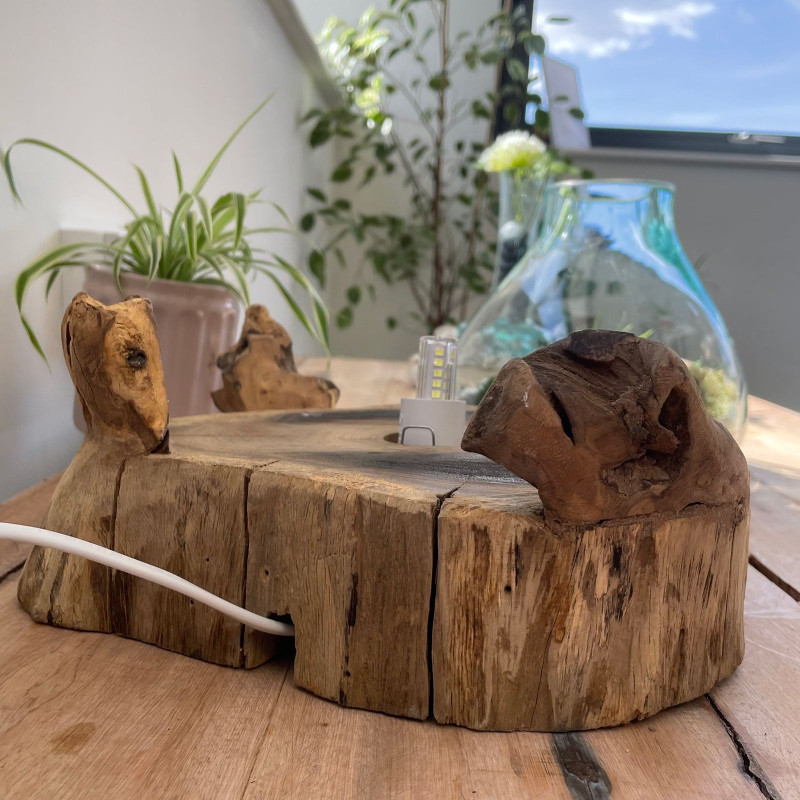 Grand aquarium en verre fondu - 32 cm
