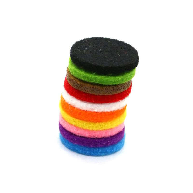Tampon de recharge réutilisable pour collier de bijoux d'aromathérapie - 30 mm