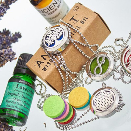 Tampon de recharge réutilisable pour collier de bijoux d'aromathérapie - 30 mm
