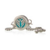 Bracelet chaîne bijoux aromathérapie - Ailes d'ange - 20 mm