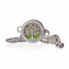 Bracelet chaîne bijoux d'aromathérapie - Arbre de vie - 20 mm