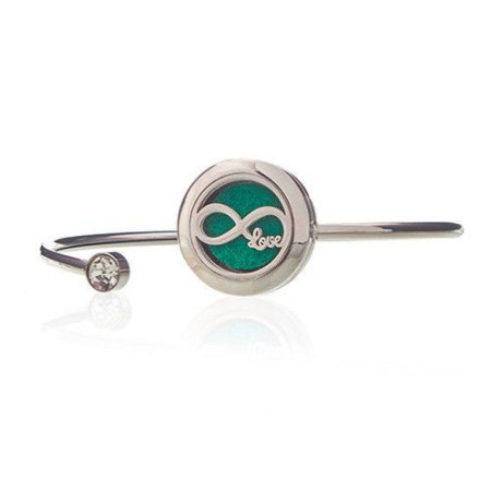 Bracelet en cristal d'aromathérapie - Amour infini - 20 mm