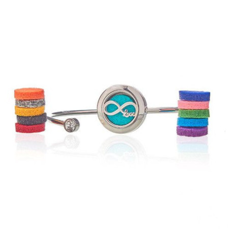 Bracelet en cristal d'aromathérapie - Amour infini - 20 mm