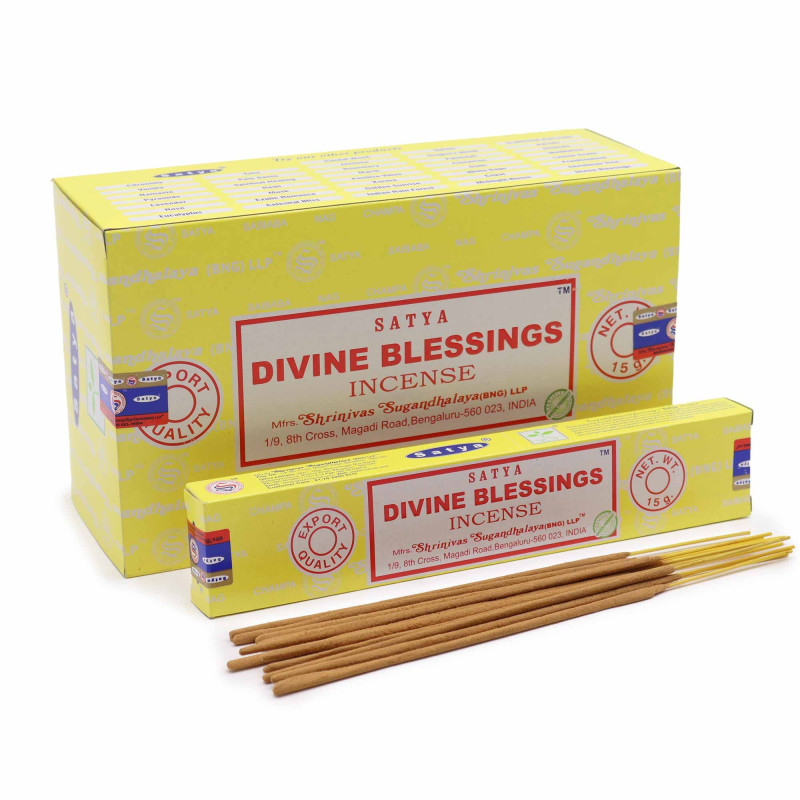 Bâtonnets d'encens Satya 15 g - Bénédiction divine