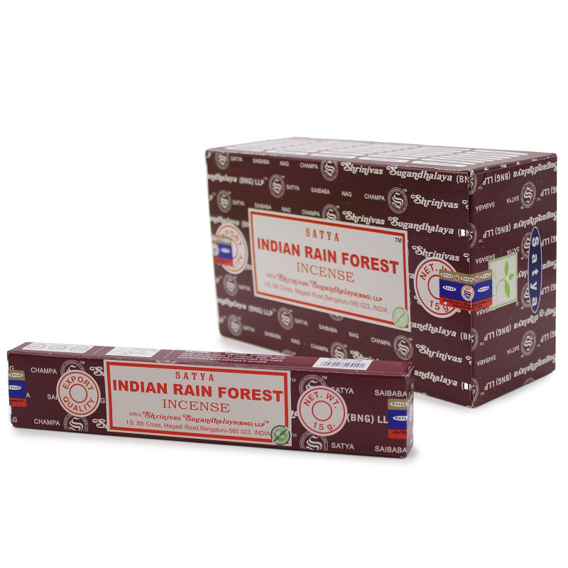 Bâtonnets d'encens Satya 15 g - Forêt tropicale indienne