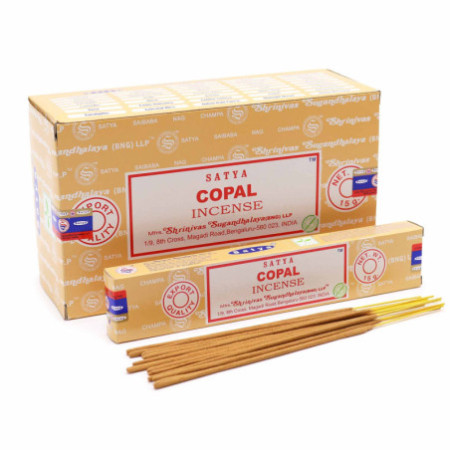 Bâtonnets d'encens Satya 15 g - Copal