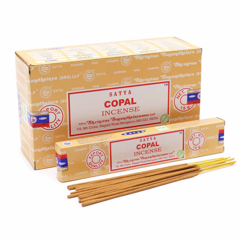 Bâtonnets d'encens Satya 15 g - Copal