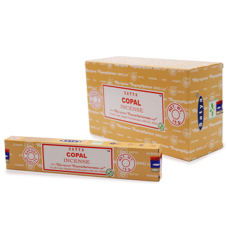 Bâtonnets d'encens Satya 15 g - Copal