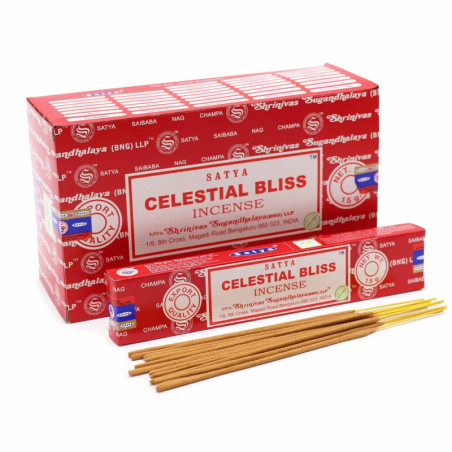 Bâtonnets d'encens Satya 15 g - Félicité céleste