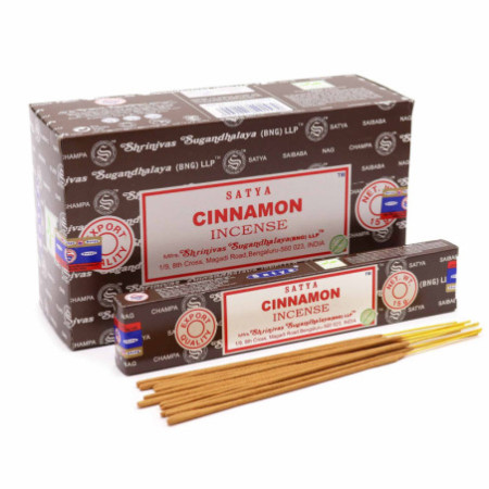 Bâtonnets d'encens Satya 15 g - Cannelle