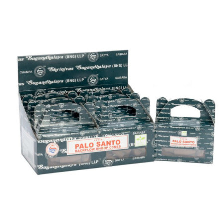 Boîte de - Cône Dhoop à reflux Satya Palo Santo