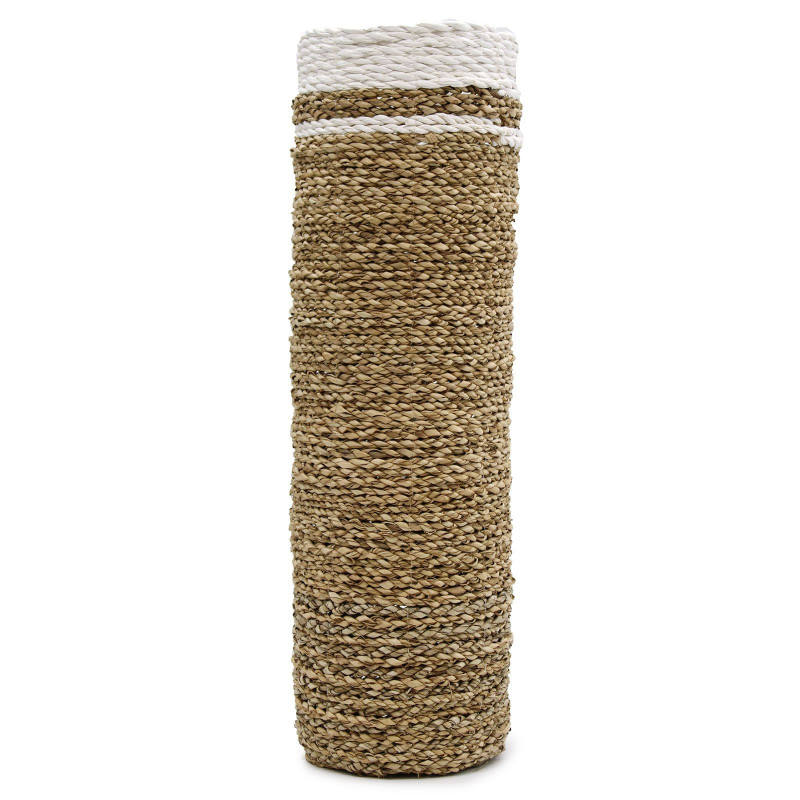 Ensemble en jonc de mer - 2 vases et 2 bacs