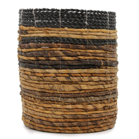 Ensemble de feuilles de bananier - 2 vases et 2 bacs