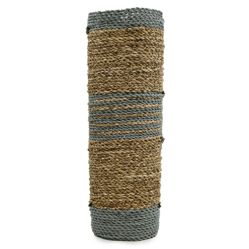 Ensemble en jonc de mer et raphia Abu-Abu - 2 vases et 2 bacs