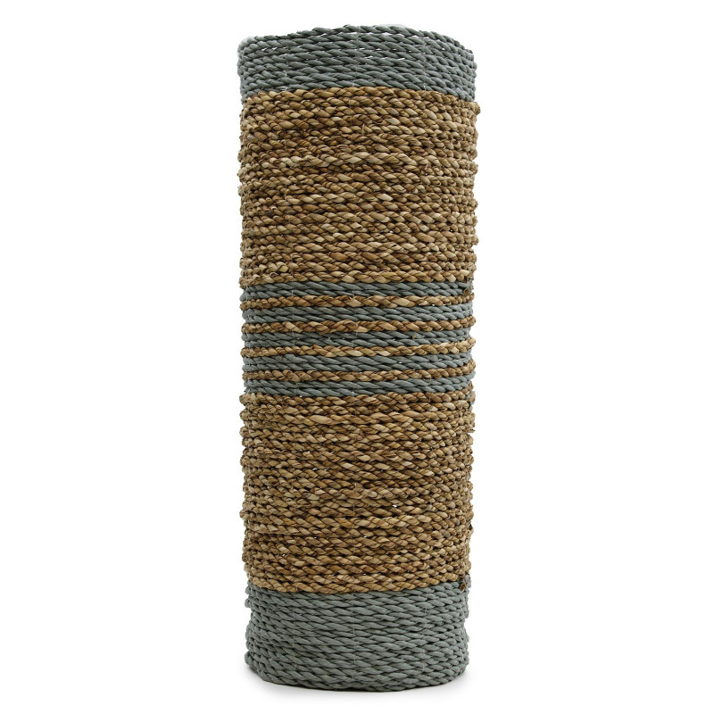 Ensemble en jonc de mer et raphia Abu-Abu - 2 vases et 2 bacs