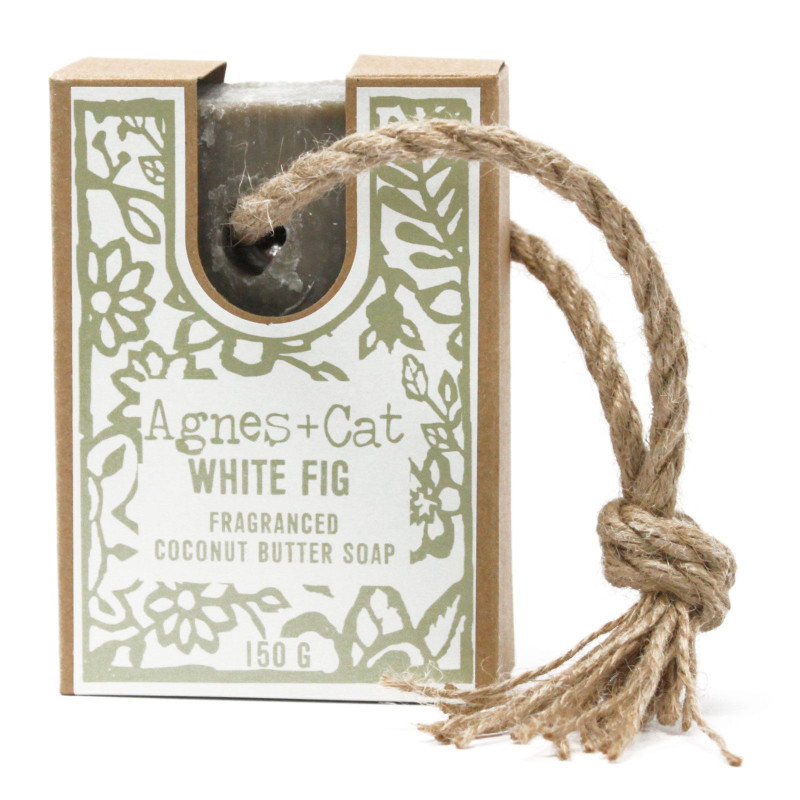 Savon sur corde - Figue blanche