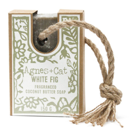 Savon sur corde - Figue blanche