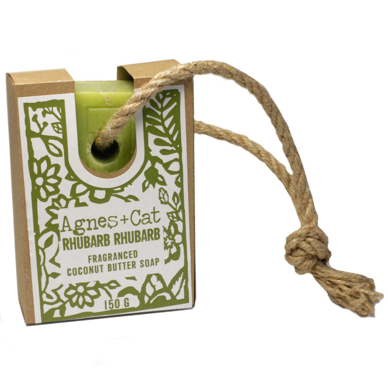 Savon sur corde - RHUBARBE RHUBARBE