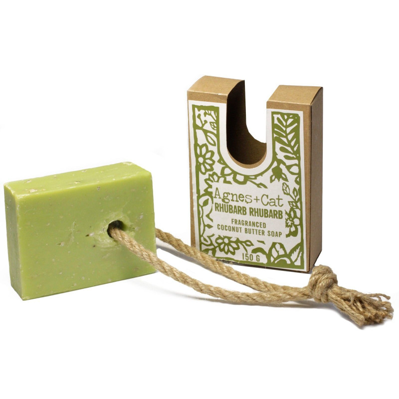 Savon sur corde - RHUBARBE RHUBARBE