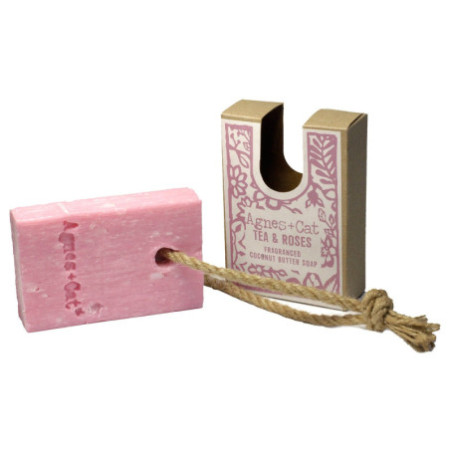 Savon sur corde - THÉ ET ROSES