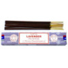 Coffret de démarrage de bâtonnets d'encens Satya (7 parfums + porte-encens en bois de manguier)