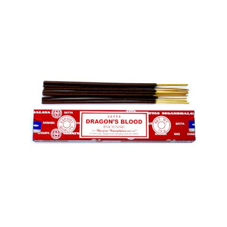 Coffret de démarrage de bâtonnets d'encens Satya (7 parfums + porte-encens en bois de manguier)