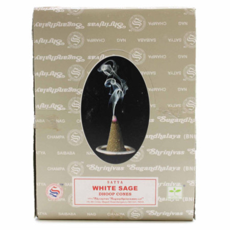 Cônes Dhoop à la sauge blanche