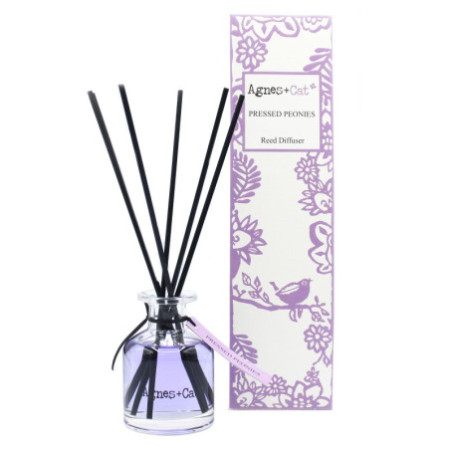Coffret de 140 ml de diffuseur à roseaux - Pivoine pressée